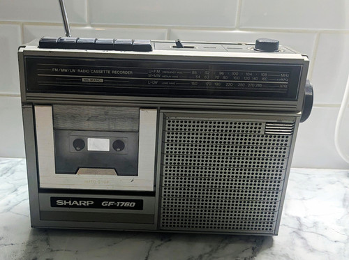 Sharp 1760e lw radio - fm/mw/lw,