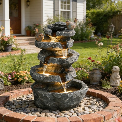 Outdoor tier water - outdoor, 5-tier
