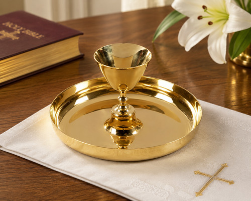 24kt gold plated - plated, chalice