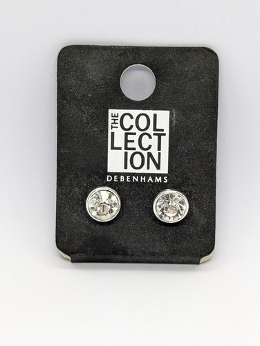 Chunky sparkly stud earrings - chunky,