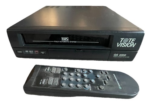 Totevision 4000 vhs vcr - totevision,