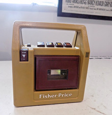 Fisher Price Vintage 1980s 826 Cassette Tape Player FAULTY Sold as SPARES/PARTS