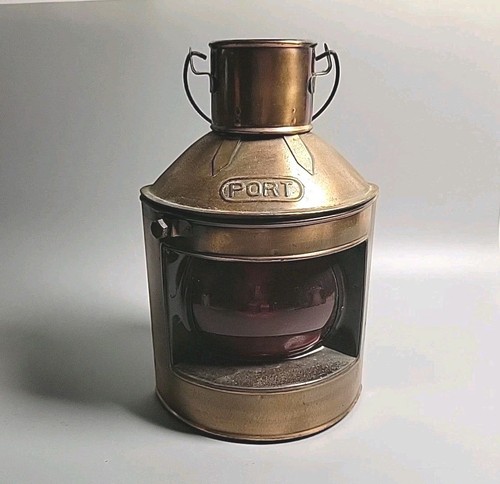Old nautical copper - copper, oil