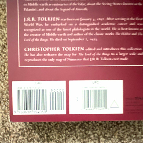 Tolkien unfinished - j.r.r.,