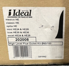 Ideal Classic Mexico Mini Optia HE Boiler High Level Flue Outlet Kit 202008 BNIB