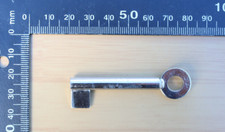 7g Pipe cabinet lock key blank (steel)
