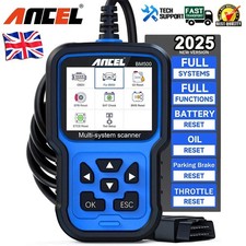 OBD2 Scanner Diagnostic Tool Battery Registration Oil Brake Reset Fit For BMW 