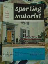 Sporting Motorist Jan 1961