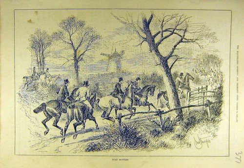 Original old antique print - original,
