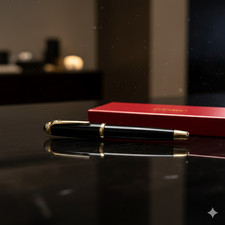 New Cartier Black & Gold