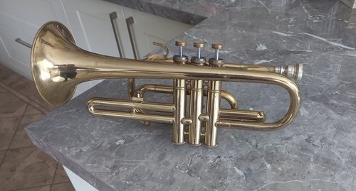 400 brass trumpet made - &, h