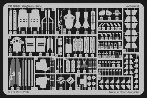 Eduard 72380 etched aircraft - eduard,