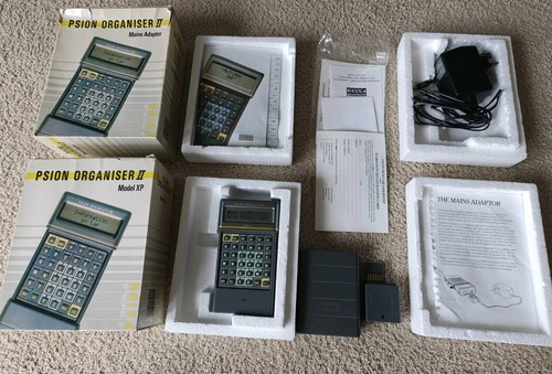 Boxed psion organizer - 2, ii