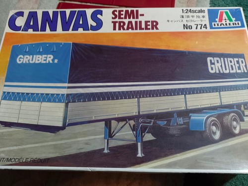Italeri tilt trailer - italeri, 1/24