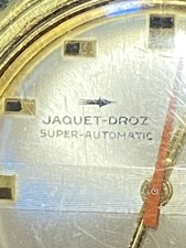 Jaquet droz gents - jaquet,