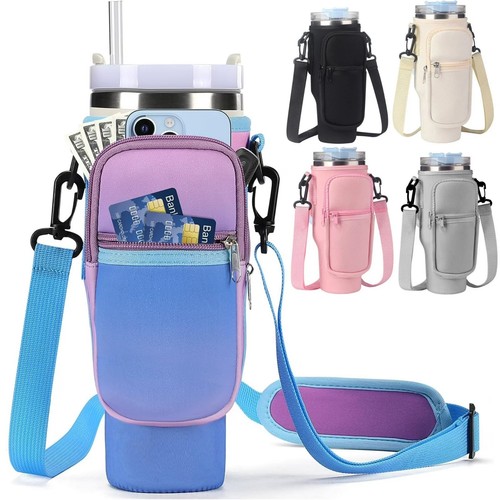 Water bottle carrier - water,