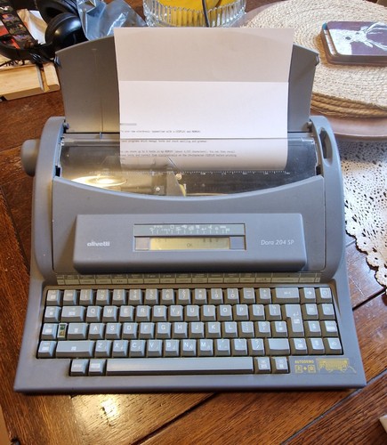 Olivetti dora 204 electric - sp,
