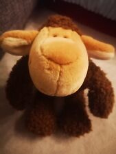 NICI. PLUSH WOOLLY BROWN SHEEP? BEAN FILLED. 12" VGC