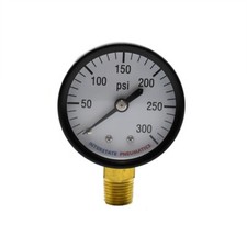 Pressure Gauge 300 PSI 2"