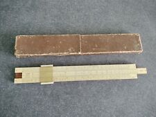 Vintage 'Unique' Commercial Slide Rule Conversion Tables With Original Box.
