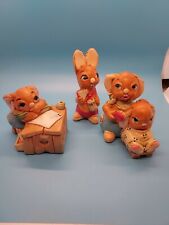 Vintage Pendelfin figures "Muncher" "Boswell & "Dandy" as pictured.