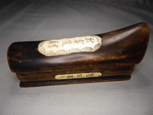 Small oriental wooden slide - oriental,