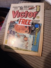 Victor Comic 1988 with Free Gift Vintage Comic