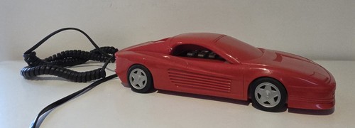 Vintage red ferrari testarossa - vintage,