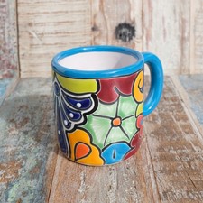 Mexican Talavera Mug Bright