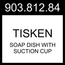 IKEA TISKEN Soap Dish With