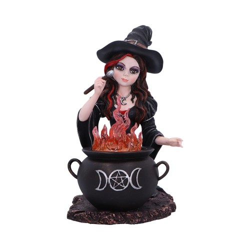 Althea witch with cauldron - witch,