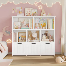 Toy Storage Unit Kids Bookcase