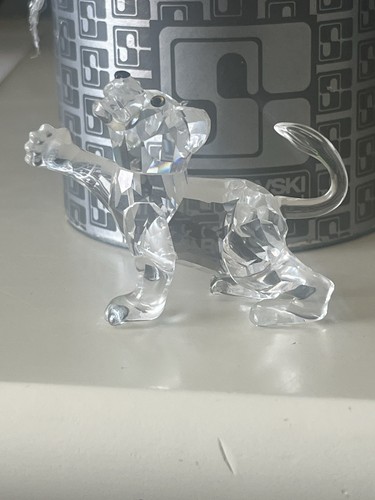 Swarovski clear crystal lion - clear,