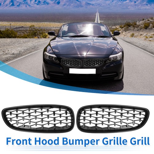 Front hood bumper grille - hood, grill