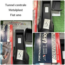 Metalplast Black Fiat Uno Mk1 Central Tunnel 