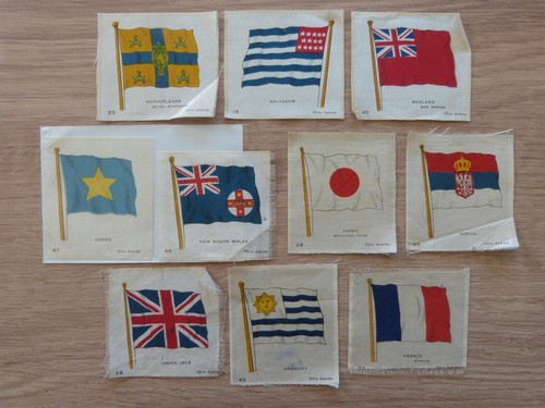Silk cigarette cards - cards,
