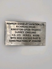 HS125 Hawker Siddeley Aircraft