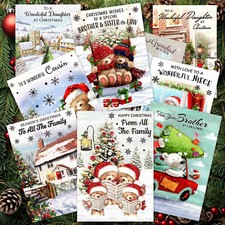 CHRISTMAS CARD for Him Her Men