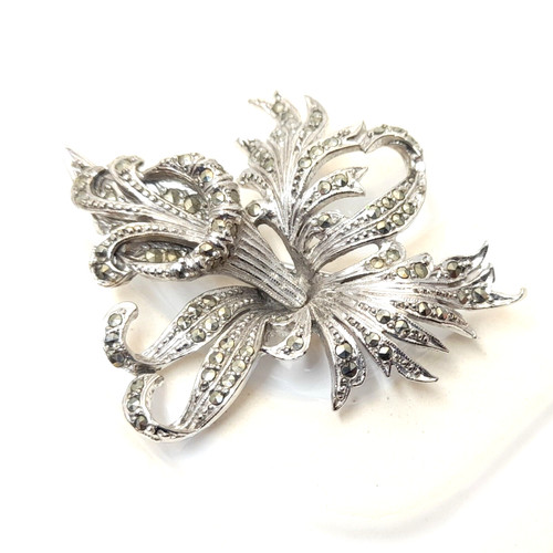 Vintage flower brooch 1950s - flower,