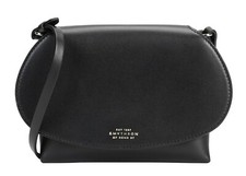 SMYTHSON Mini Pillow Crossbody Bag, Black Leather, RRP:£525! New & Unused 