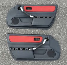 Toyota MR2 Roadster Mk3 1999-2007 PAIR Red & Black Doorcard Door Panels
