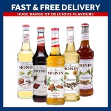 Monin Coffee Syrups 70cl