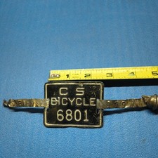 Vintage 1900's  TIN BICYCLE