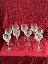 Rogaska Gallia crystal etched