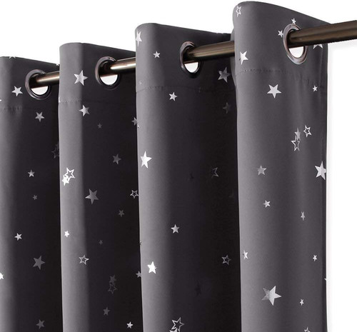Foil printed blackout - printed, curtains