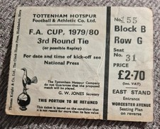 Ticket 1979/80  Tottenham v