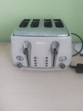 De'Longhi CTOV4003.BG Icona Vintage 4-Slice Toaster - Cream
