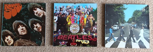 Beatles album covers in - 3,
