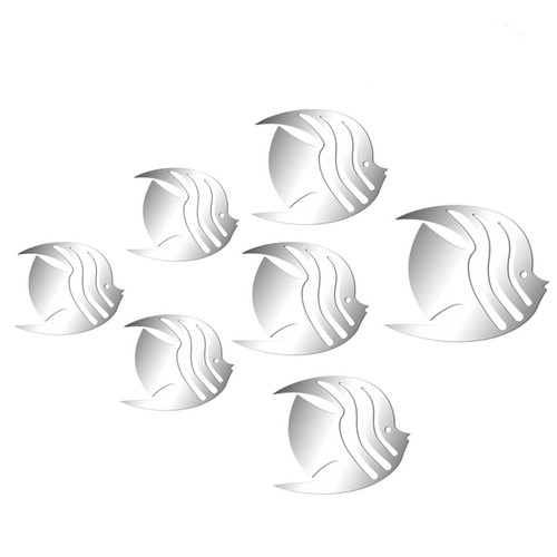 Pcs fish mirror - mirror, art