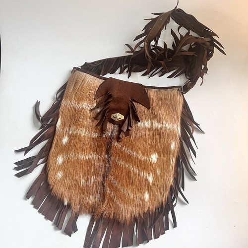 Handmade deer hair hide - hair,